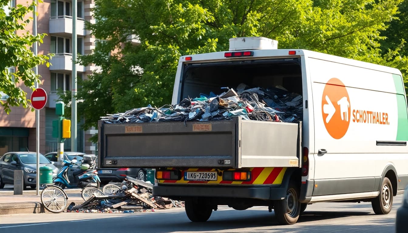 Schrotthändler Wuppertal collecting scrap metal efficiently with professional service.