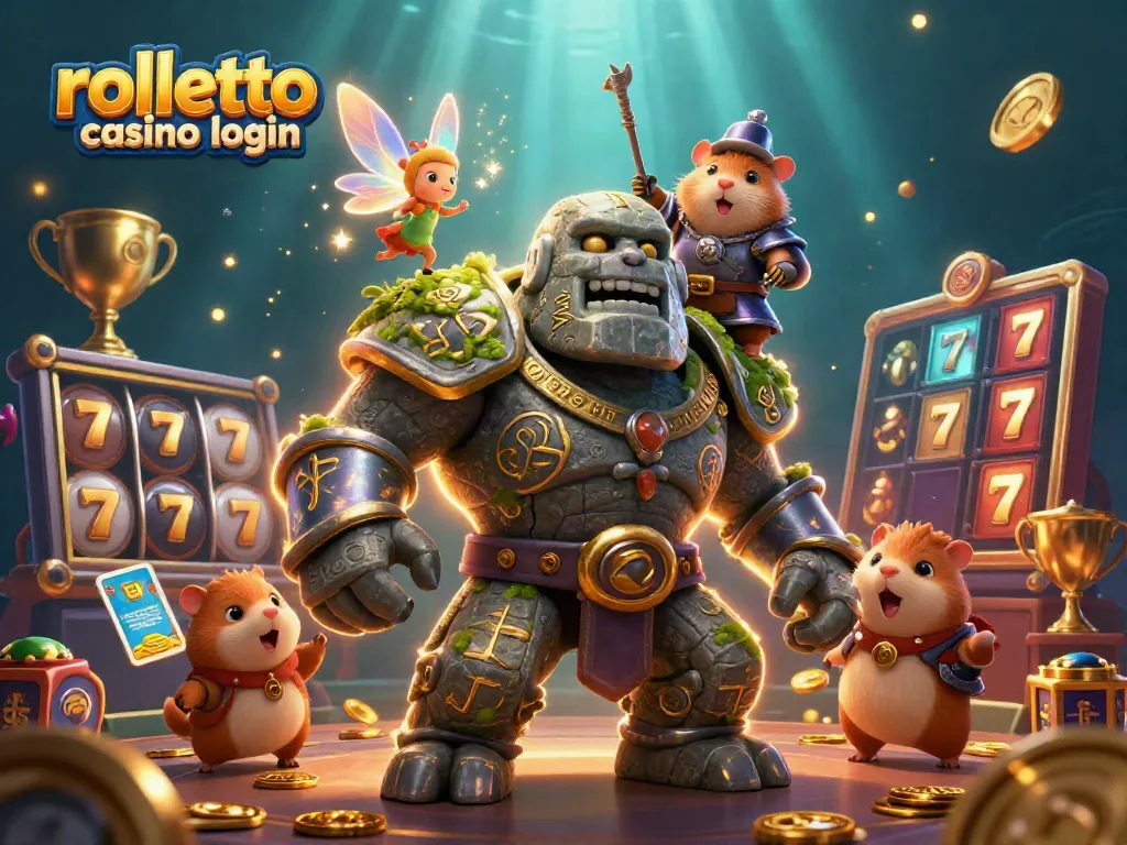 Engage with rolletto casino login and explore slot superpowers in a playful 3D digital scene.