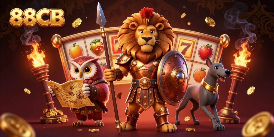 Engage with thrilling slots at 88CLB featuring vibrant animations and golden elements!