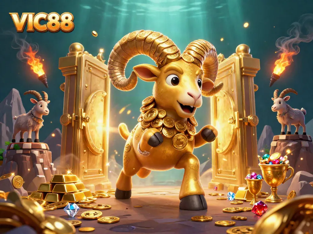 Experience winning strategies with VIC88 in a vibrant, packed casino scene alive with energy.