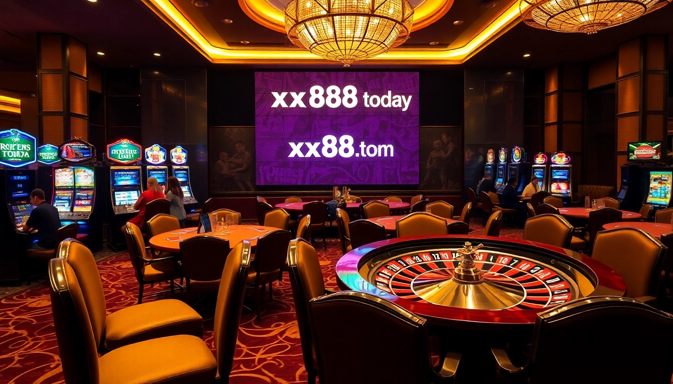 Experience thrilling online gambling at https://xx88.today/ with luxurious casino visuals.