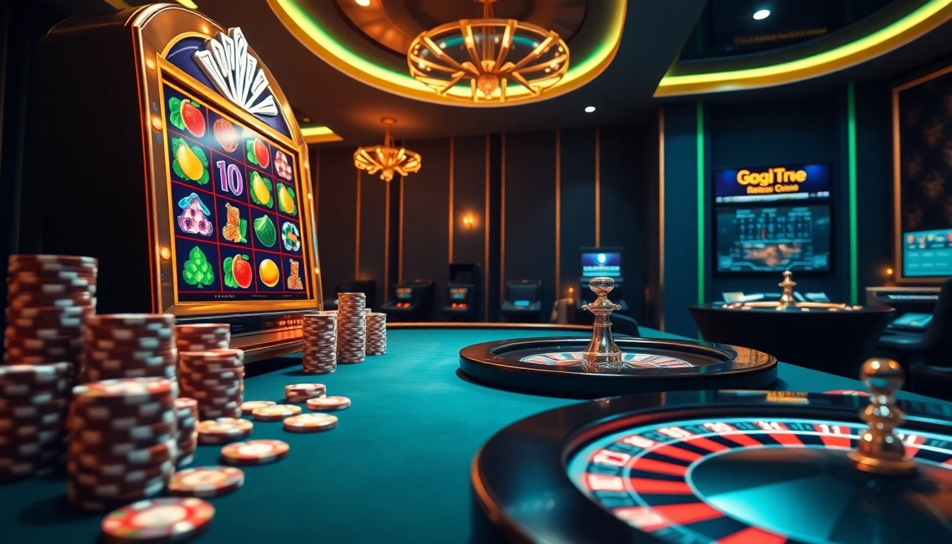 Experience the thrill of winning at bet88.com with vibrant casino visuals and engaging gambling elements.