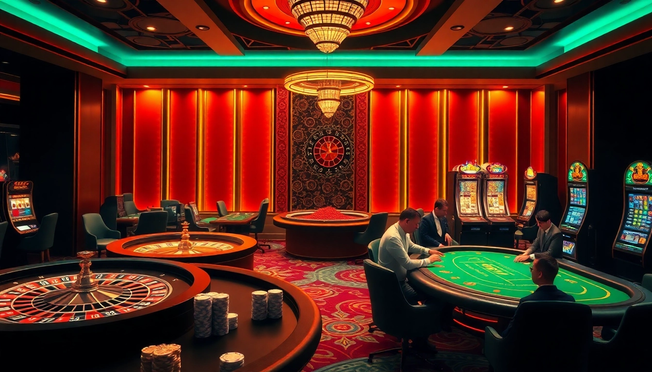 Experience thrilling moments at https://kuwinzhz.com/ with a vibrant casino scene filled with poker excitement.