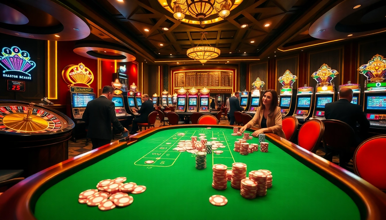 Experience the thrill of winning at the poker table featured on https://68win2025.online/, showcasing vibrant chips and cards.