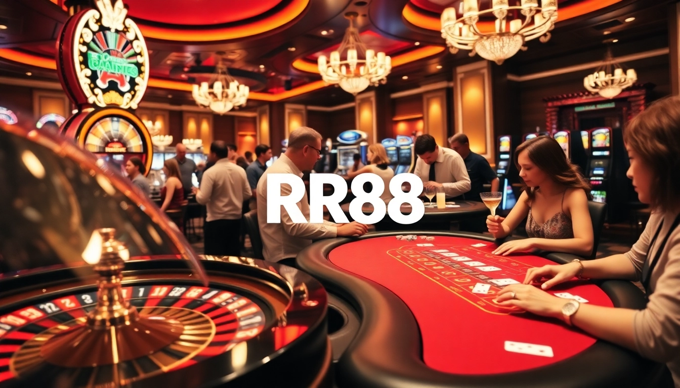 Feel the thrill at RR88 casino with exciting games and vibrant atmosphere.