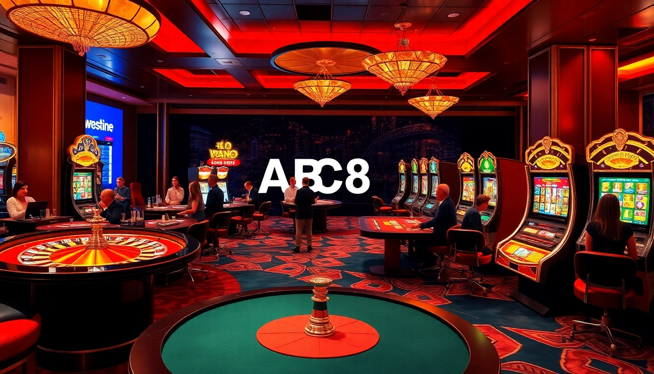 Experience thrilling online gaming at https://abc8.lol/ with exciting slots, poker, and Keno tables.