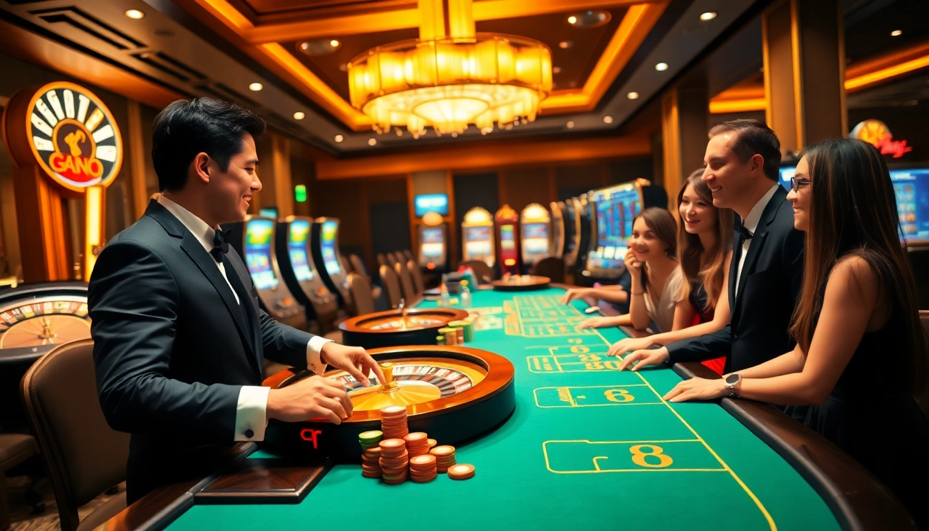 Experience the excitement of GG88 with vibrant casino games and professional dealers.