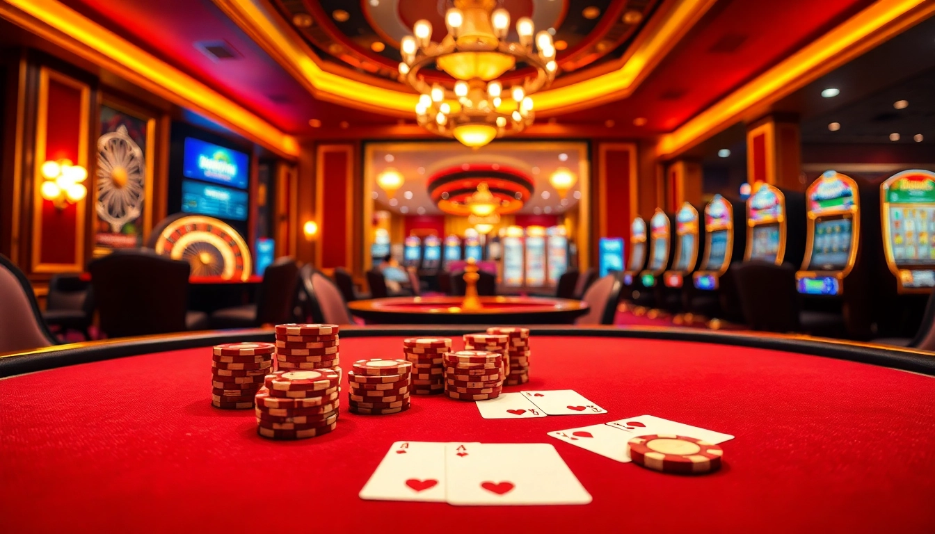 Experience thrilling gameplay at https://xx88n.org/ with poker chips and casino tables in luxury.