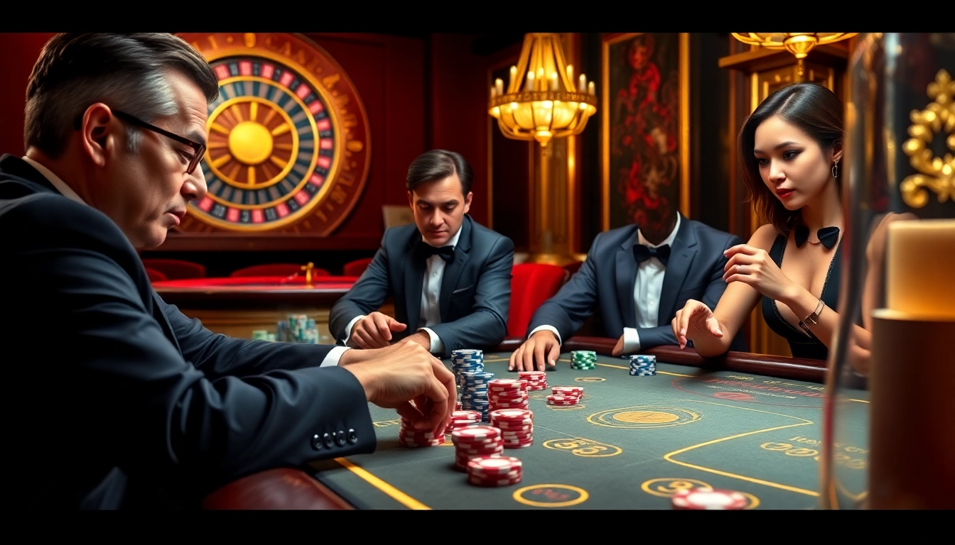 w88 poker table scene with vibrant colors capturing the thrill of casino gambling.