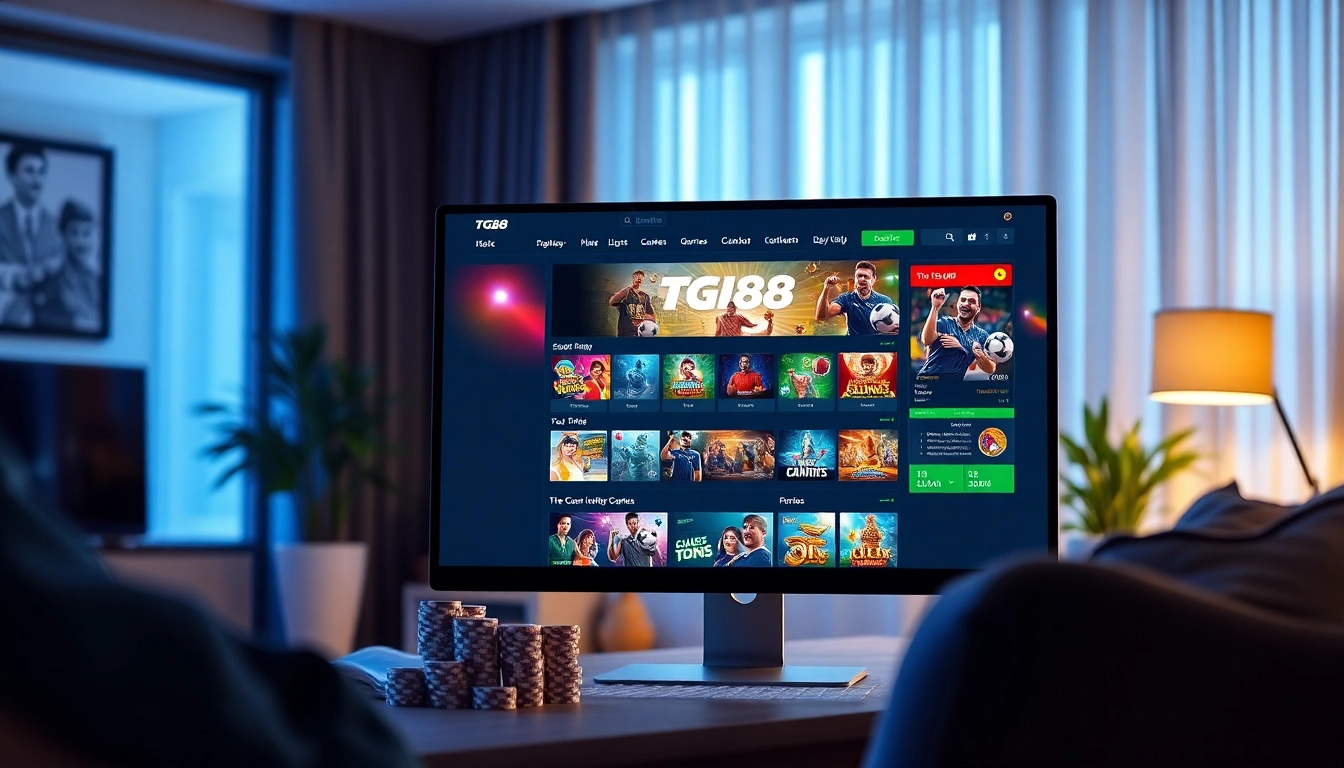 Visit https://tg88.to/ to experience a vibrant online betting platform featuring sports, casino games, and user-friendly design.