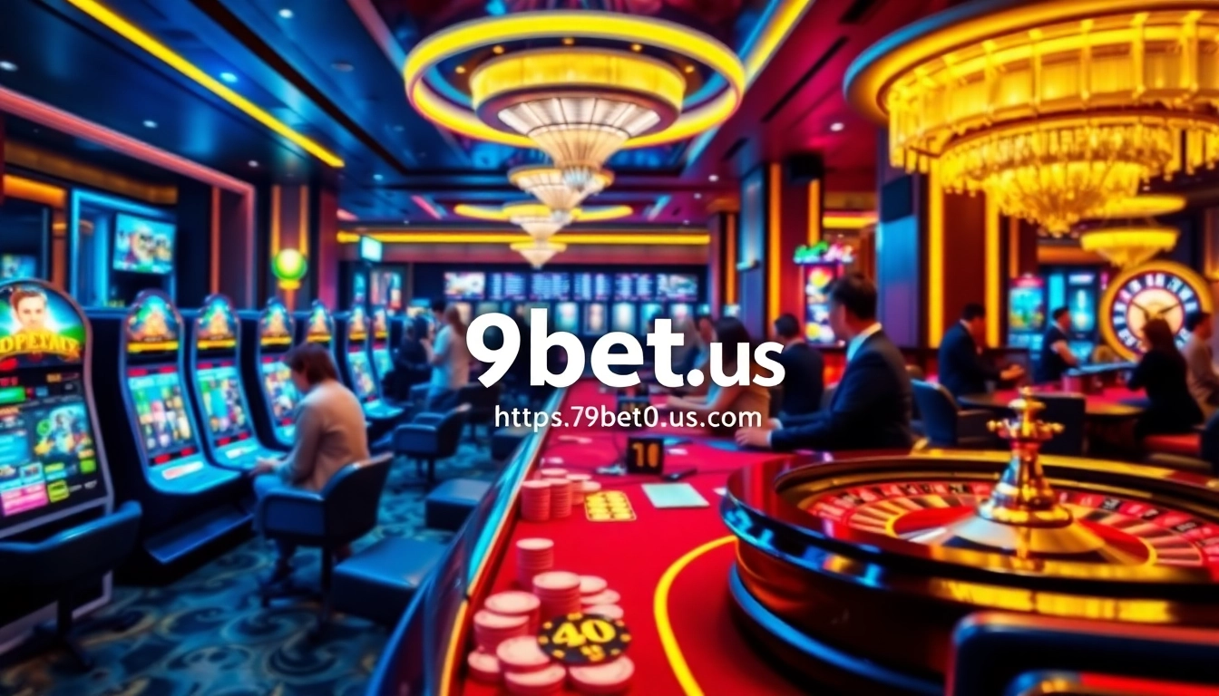 Experience thrilling gameplay at https://9bet0.us.com/ with engaging casino tables, vibrant chips, and lively betting.