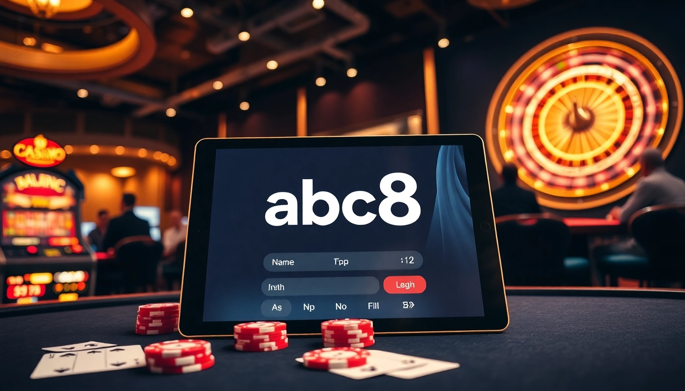 Experience exciting gaming at abc8 with vibrant casino tables and quality online interfaces.