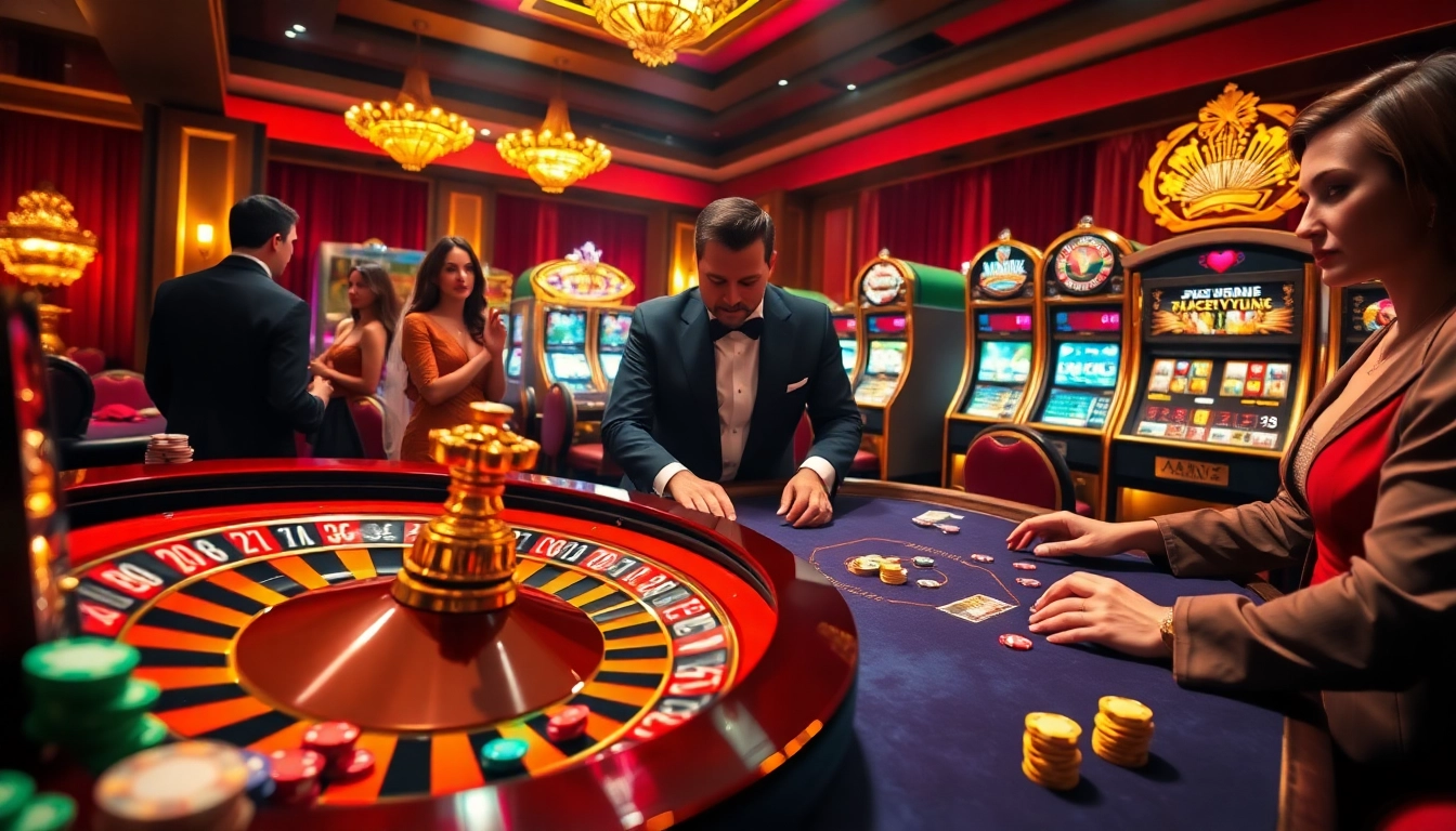 Players winning and celebrating at a casino table featuring elements from https://kuwin.ng/ with vibrant visuals.
