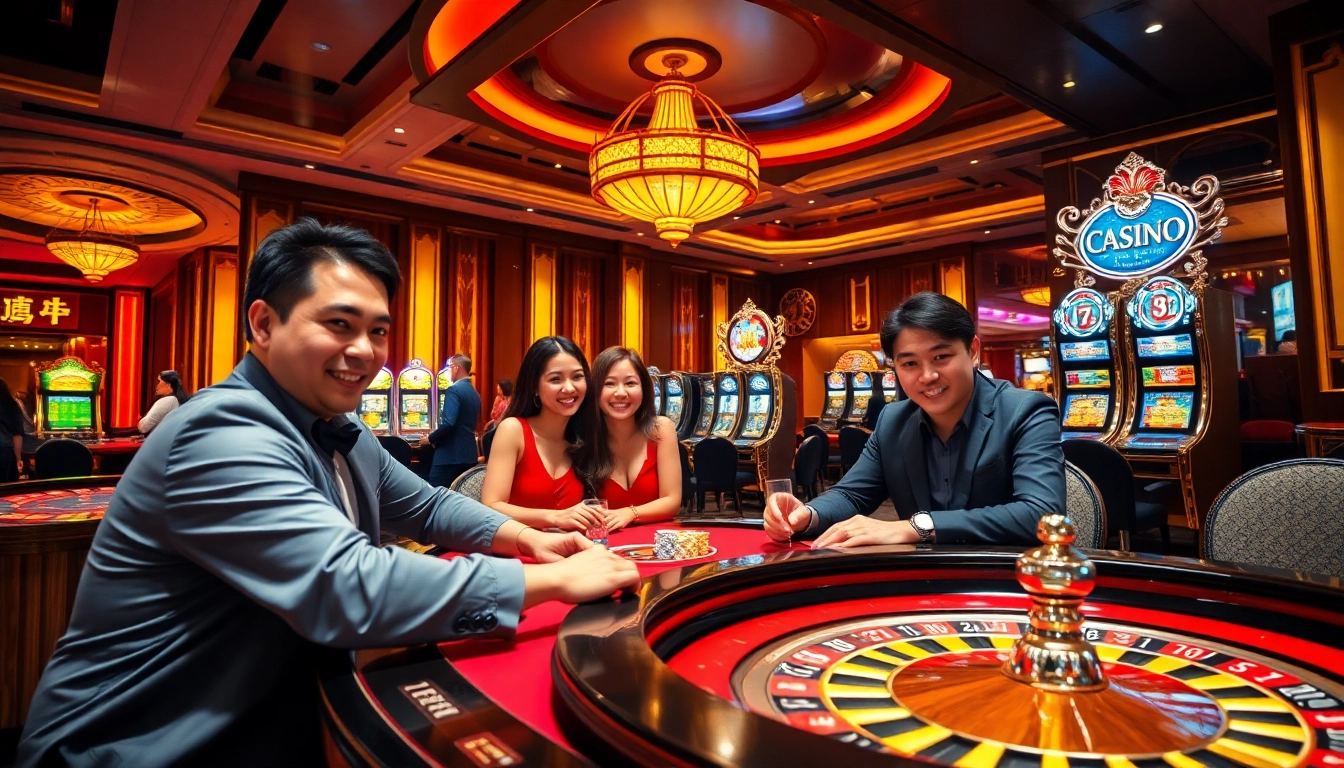 Experience thrilling games at Nhà cái F168 casino with vibrant tables and excitement.