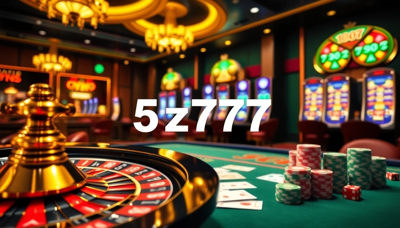 Experience the thrill of winning with 5z777 at a luxury online casino.
