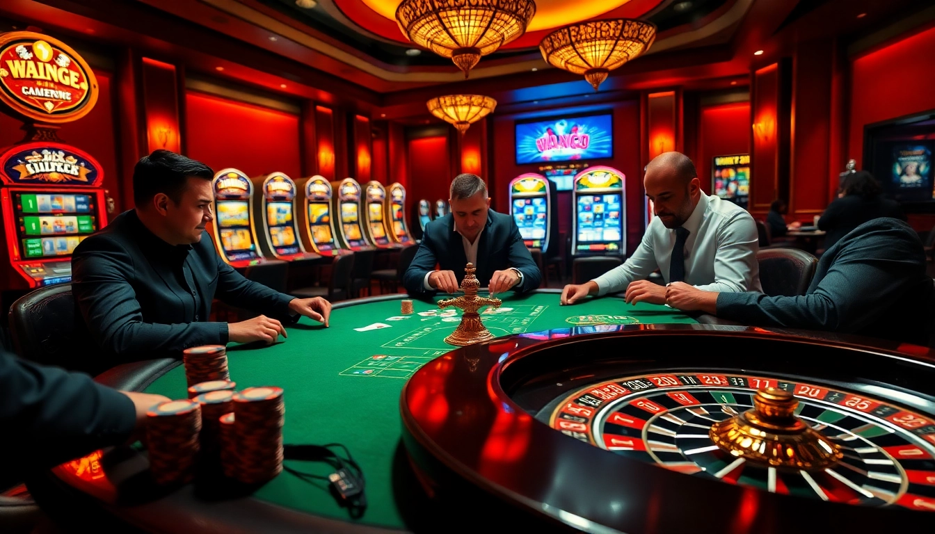 Experience the thrill of gaming with link vào ww88 at a luxurious casino table.