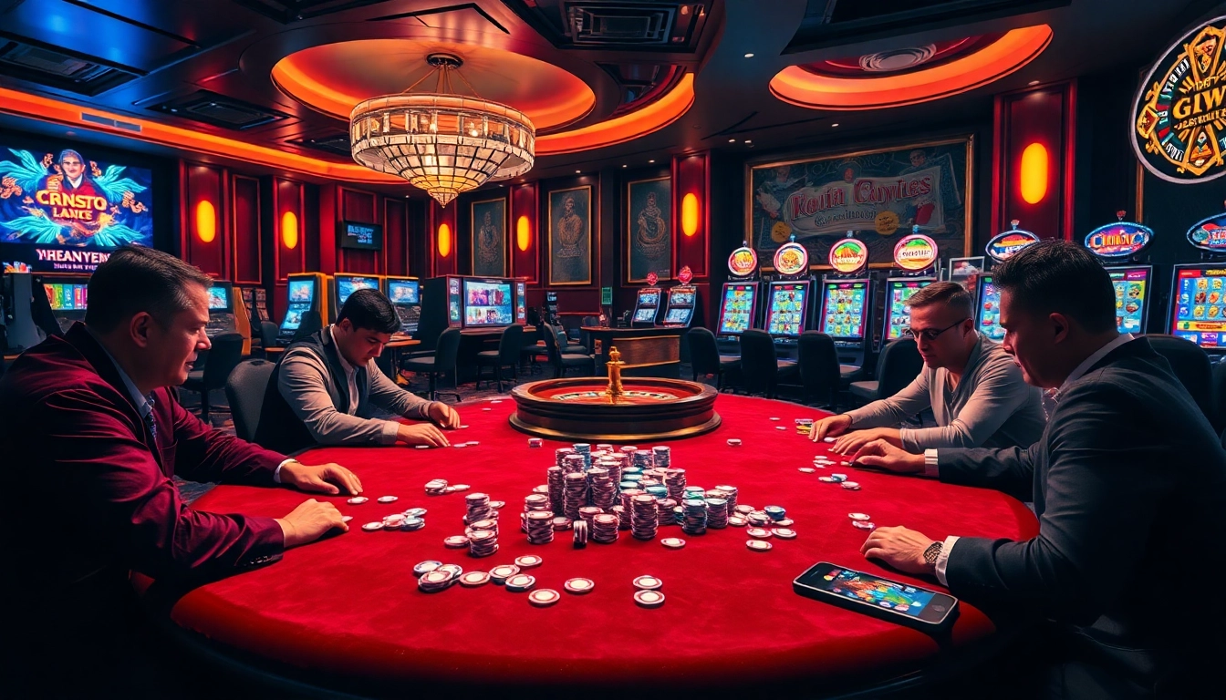 Engage in thrilling gambling experiences at https://go88.family/ with high-stakes poker and vibrant slot machines.