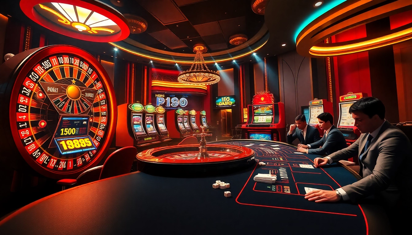 Experience the thrill of gaming at trang chủ PS99 with vibrant casinos filled with action.