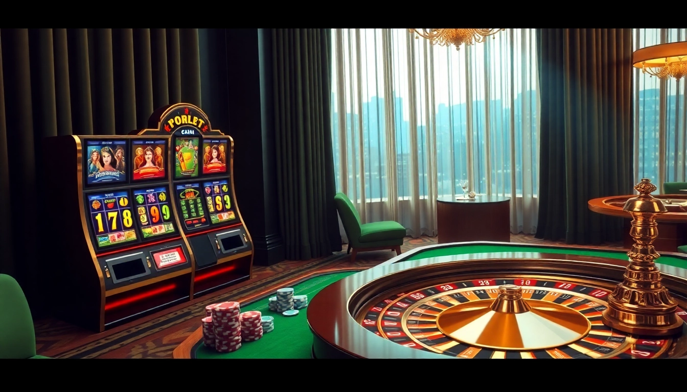 Players engaging with an exciting online gambling interface at https://kuwin1.club/ showcasing vibrant casino elements.