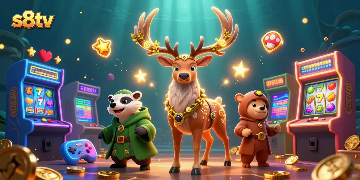 Experience thrilling gameplay with s8tv in a magical casino scene filled with rich, vibrant details.
